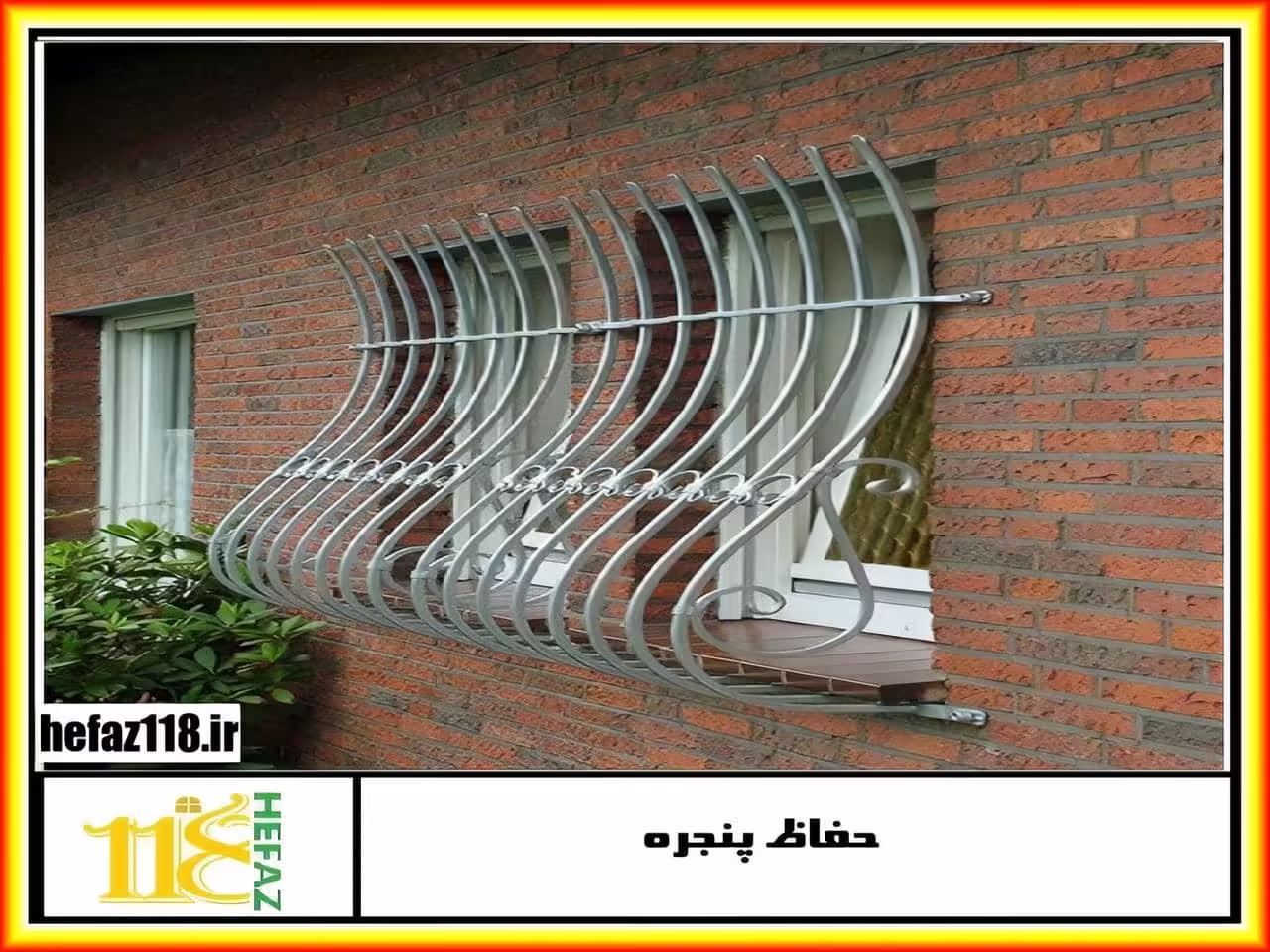 قیمت هر متر نرده آهنی پنجره