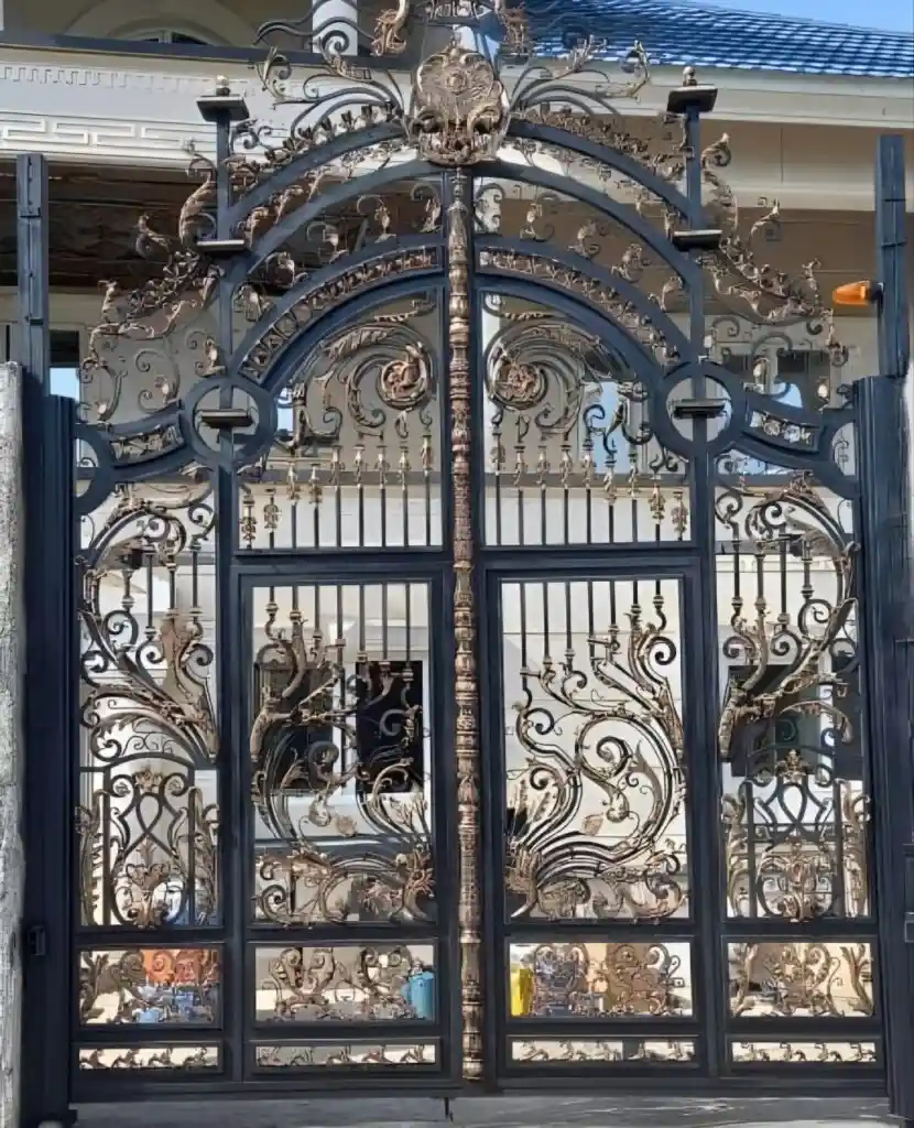 نصب درب ویلایی فرفورژه