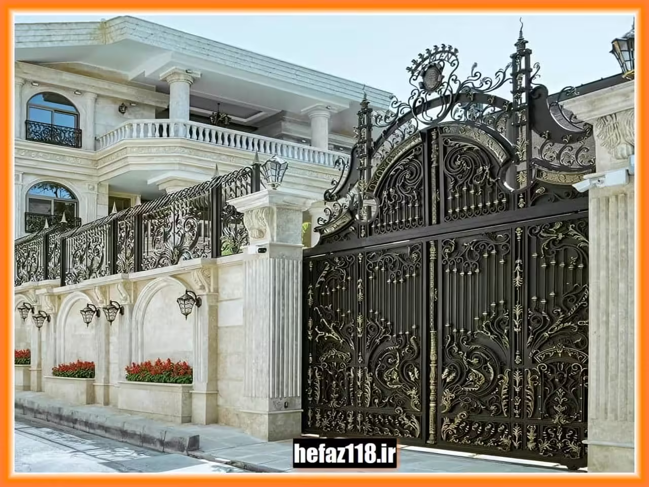 درب فرفورژه درب فرفورژه