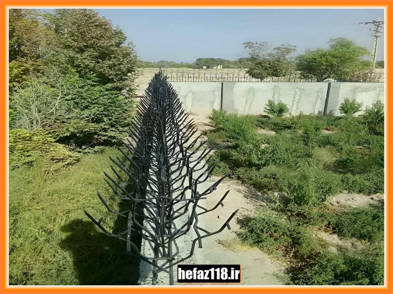 نرده حصارهای دیوار