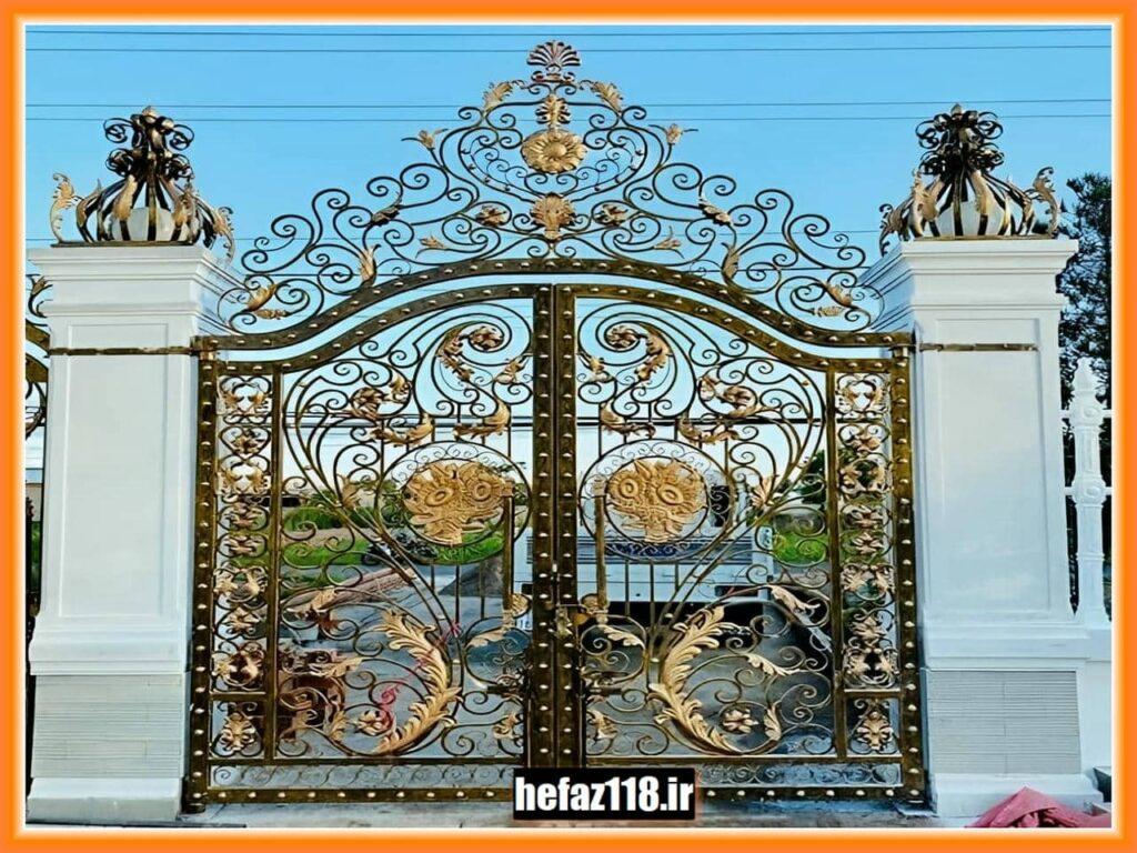 معیارهای تعیین قیمت درب فرفورژه ویلایی