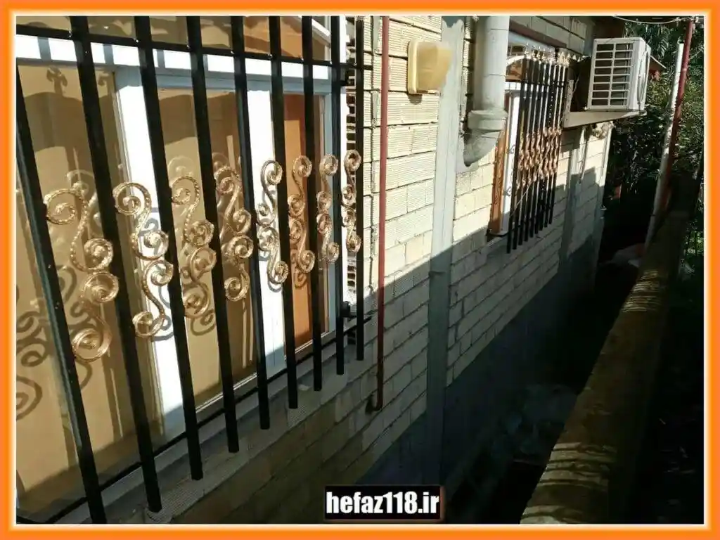 ویژگی های نرده محافظ پنجره فرفورژه