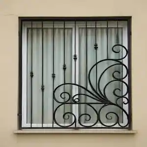 حفاظ پنجره مدل گل پیچ