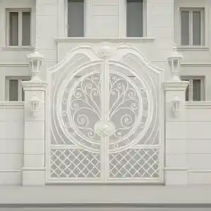 درب فلزی مدل دایره مصور درب فلزی مدل دایره مصور