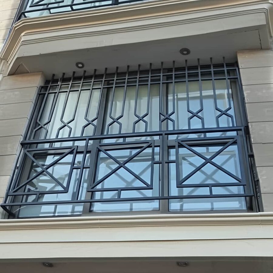 حفاظ پنجره مدل هندسی مدرن