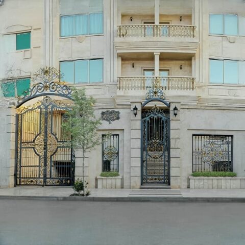 درب فلزی مدل استریا