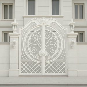 درب فلزی مدل دایره مصور