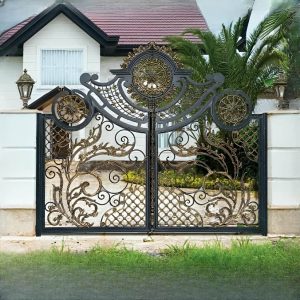 درب ویلایی کوتاه فلزی فرفورژه