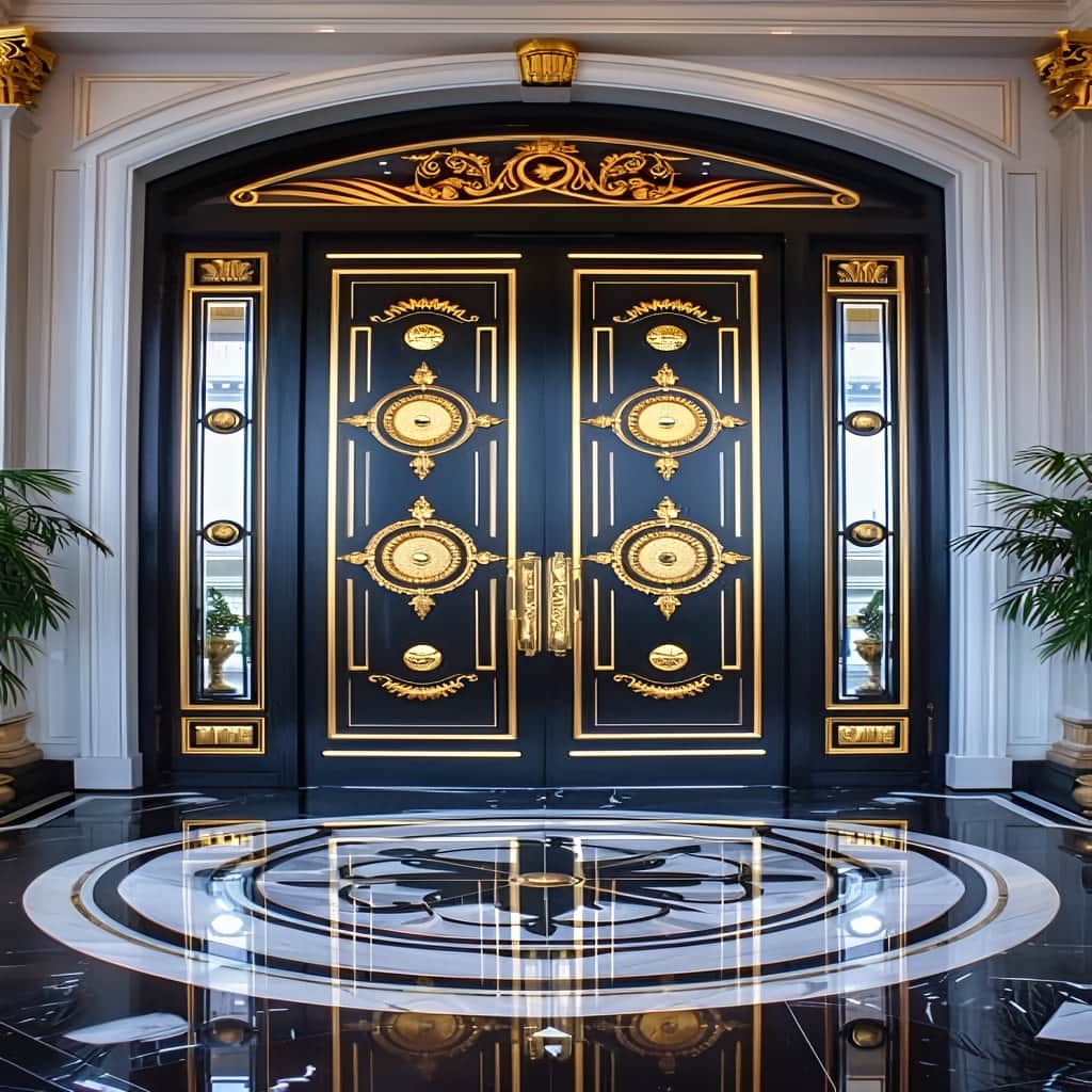 خرید درب حیاط مدل ساده در بابل