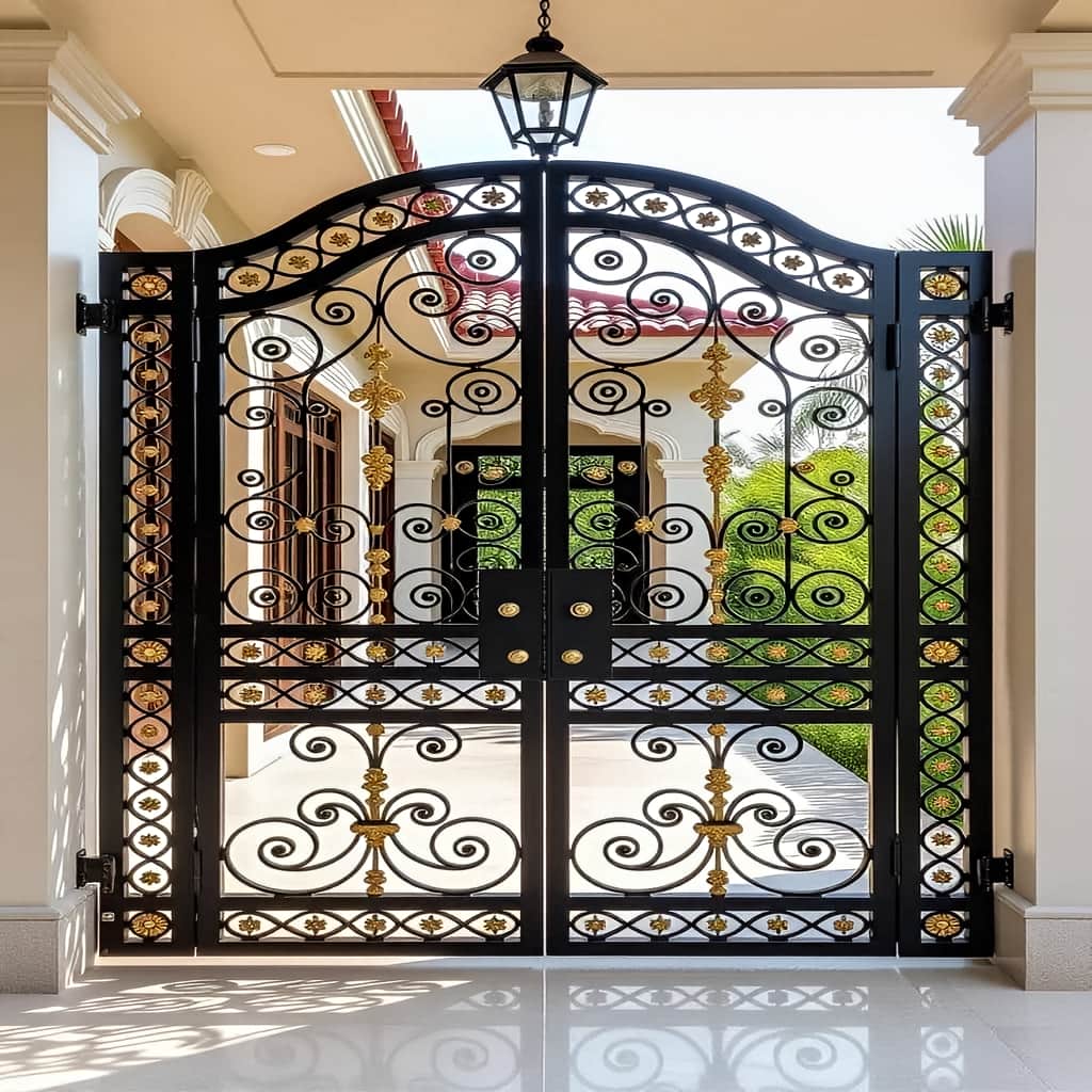 قیمت درب حیاط مدل ساده در سقز