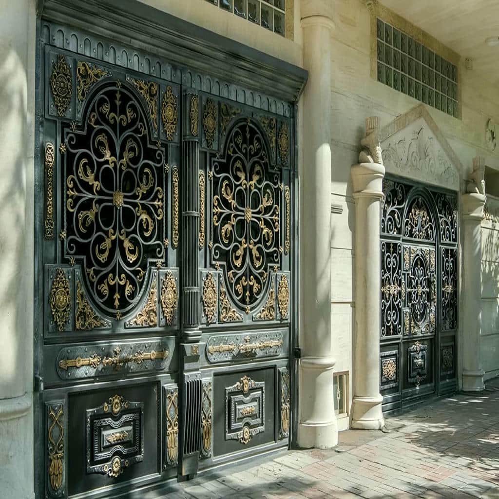 خرید درب حیاط مدرن در آبسرد