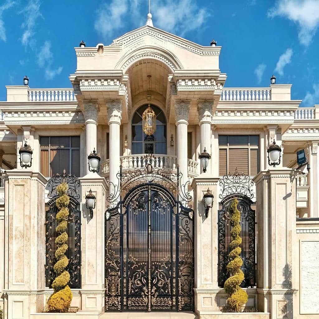 فروش درب حیاط ساده در آبسرد