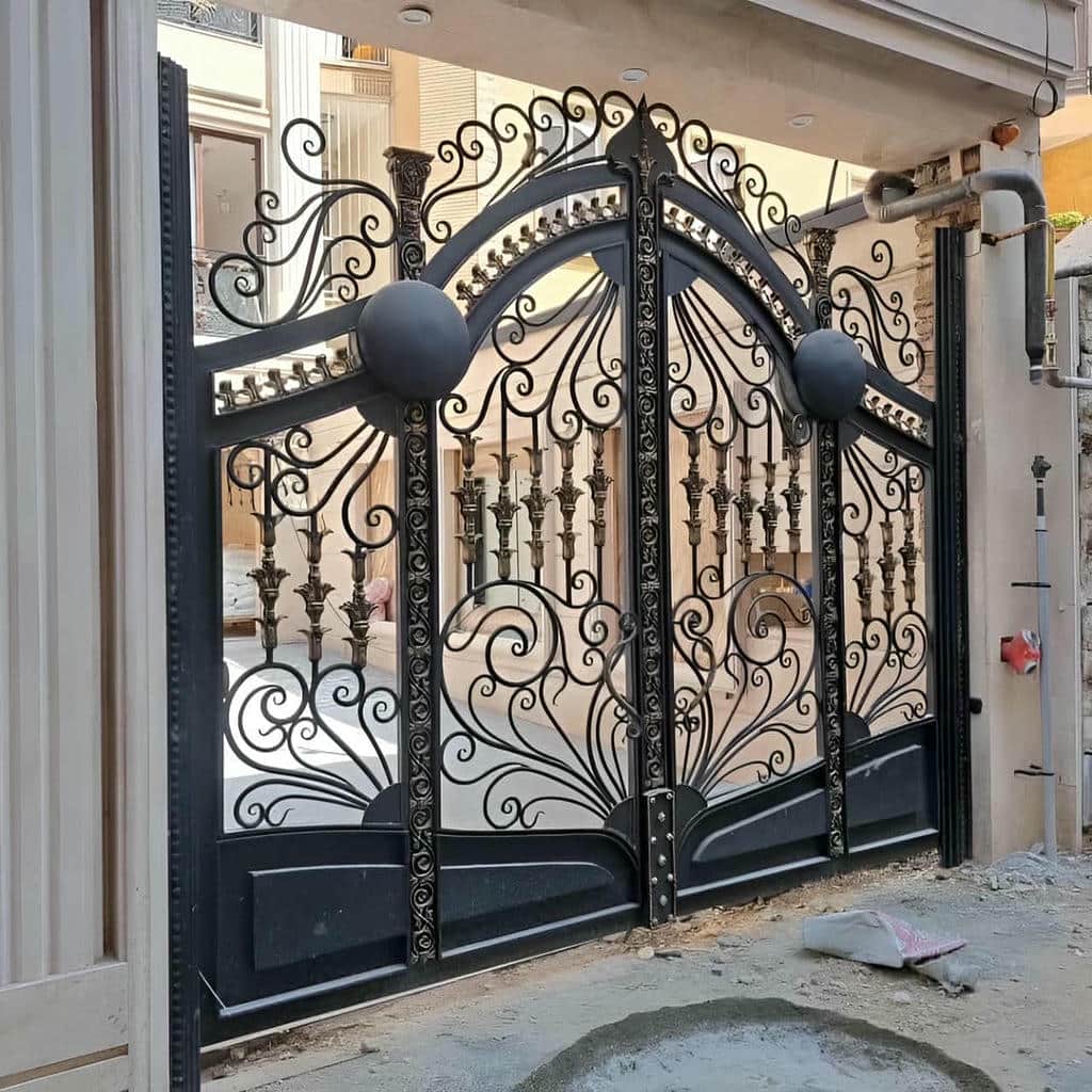 کارخانه درب حیاط یراق مقاوم در شهریار