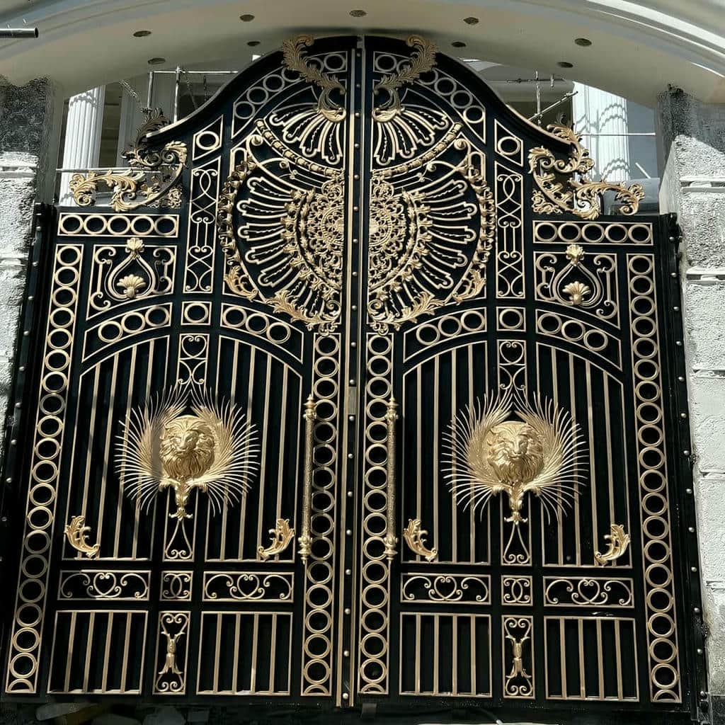 خرید درب حیاط فرفورژه در قائمشهر