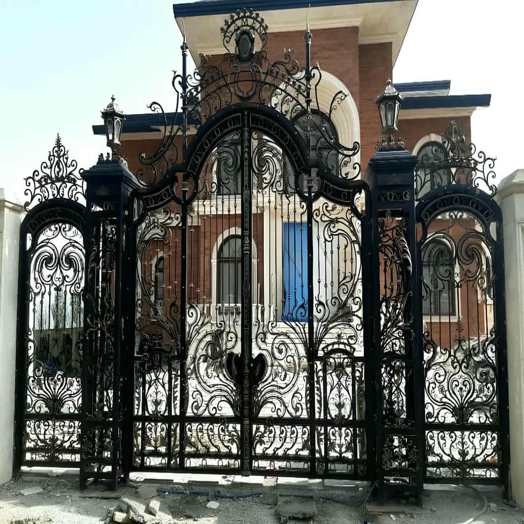 خرید درب حیاط و ویلا پروفیل سنگین در شیراز