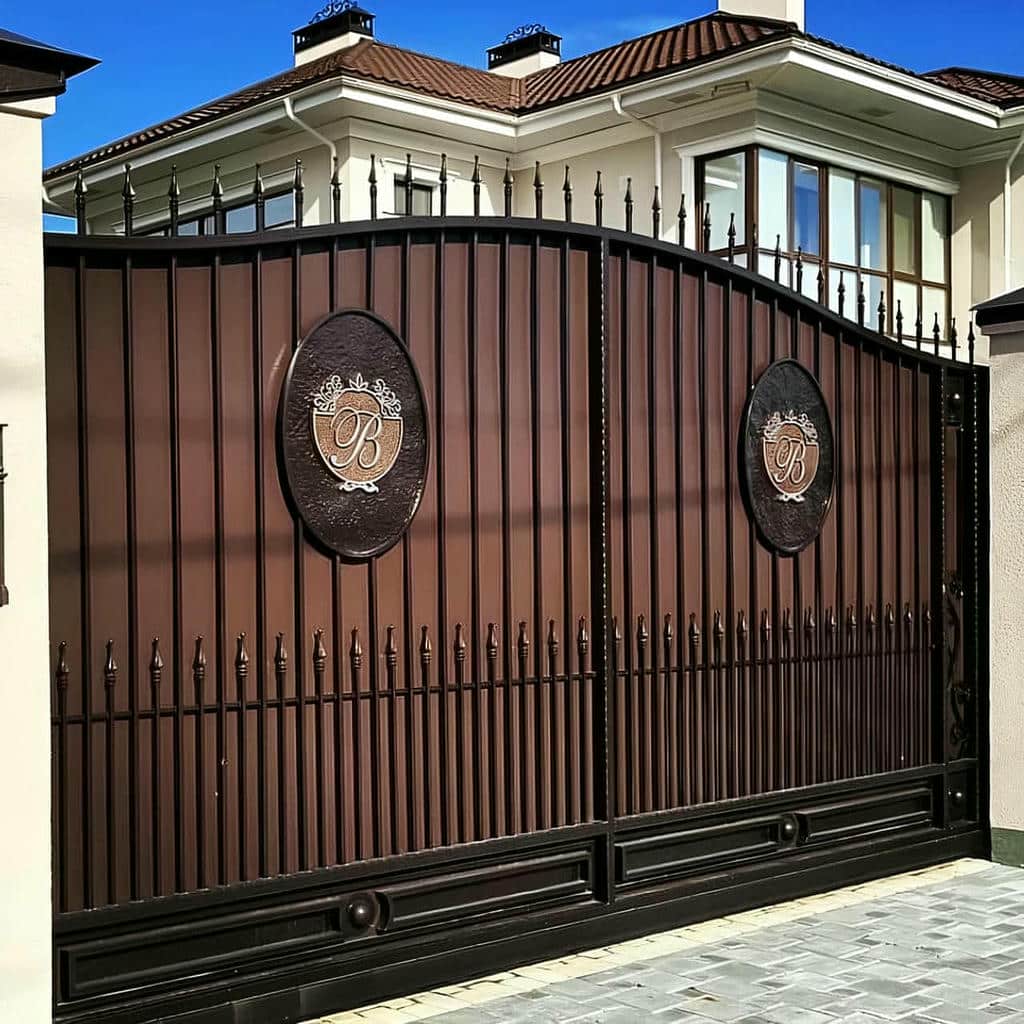 خرید درب حیاط و ویلا پوشش ضدزنگ در نیشابور