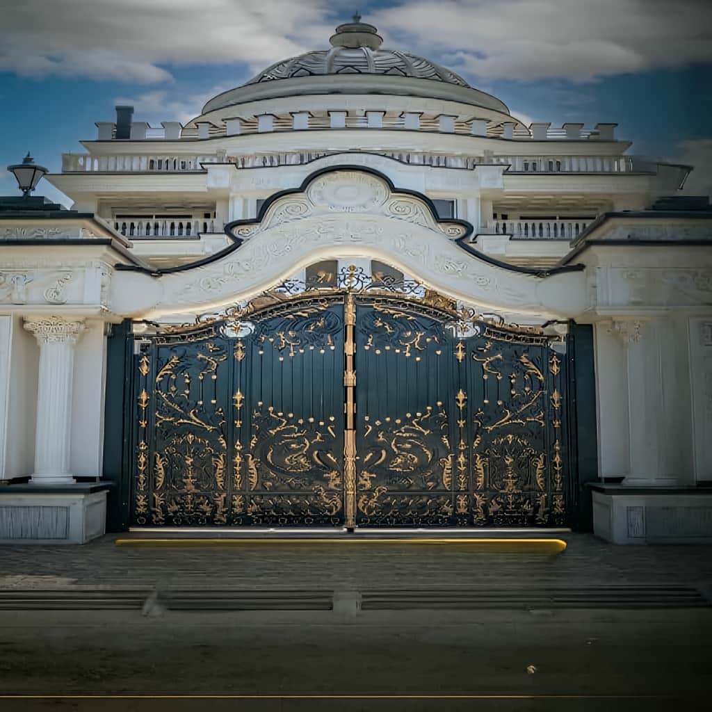 خرید درب حیاط تحویل آماده در آبسرد