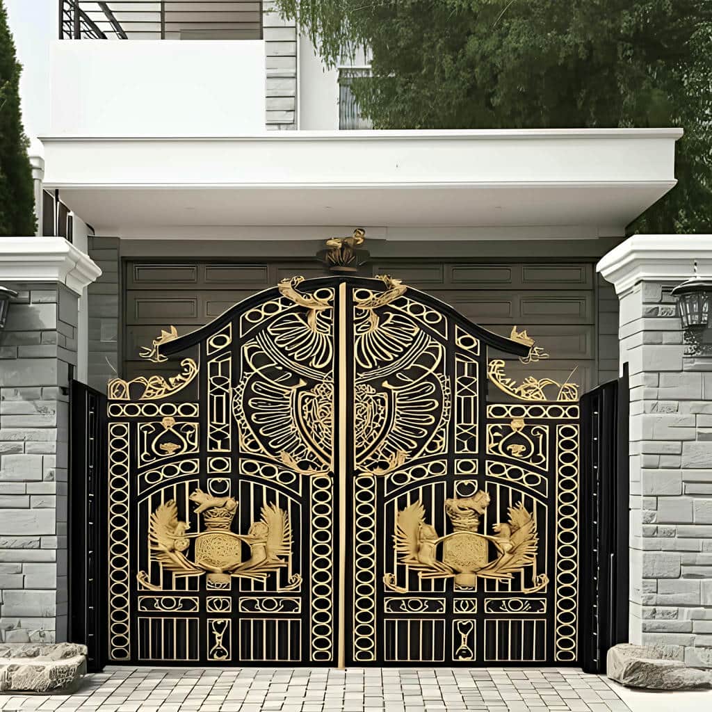 فروش درب حیاط فلزی در پرند