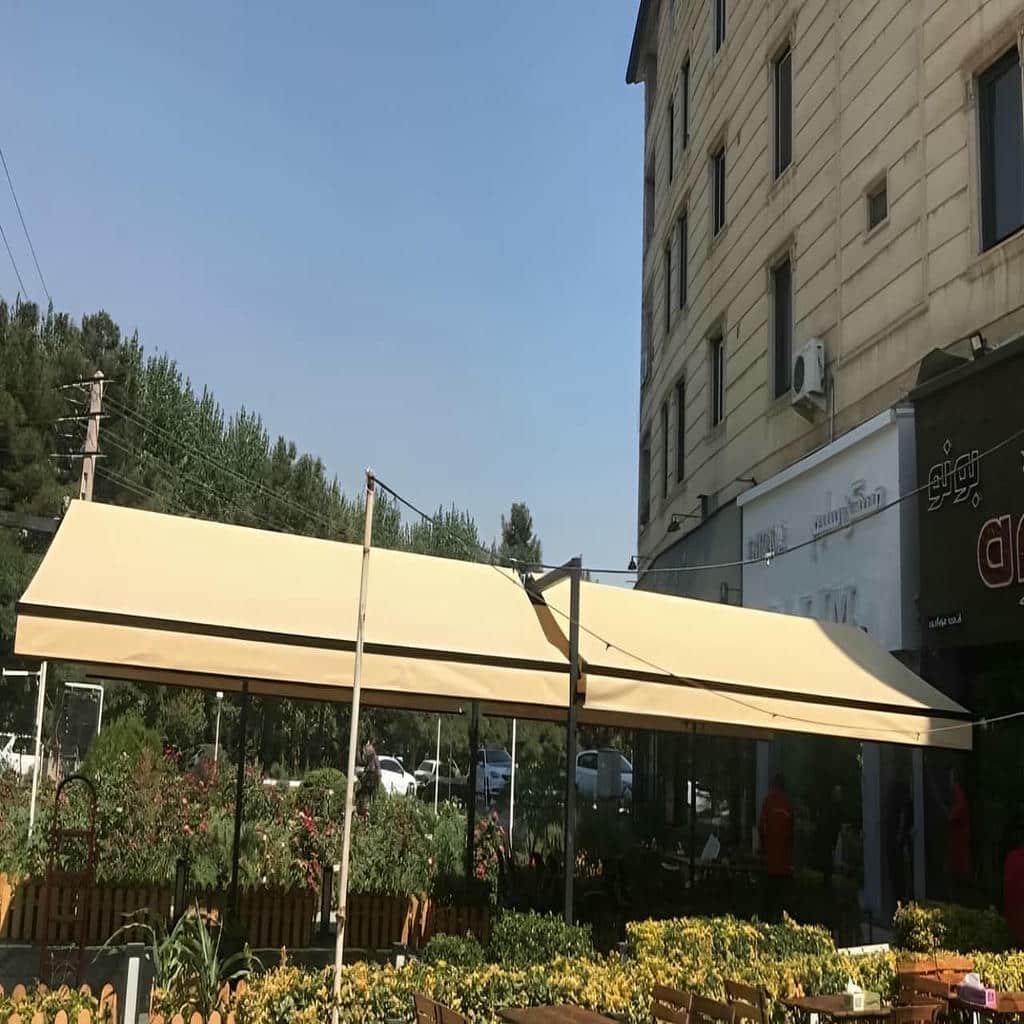 کارخانه سایبان برقی پارچه ضد UV در مهرشهر کرج
