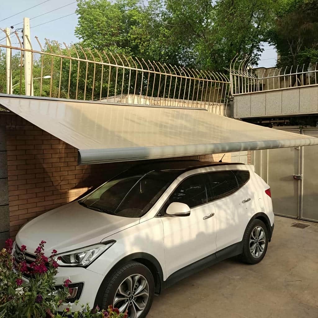 سایبان برقی در بومهن