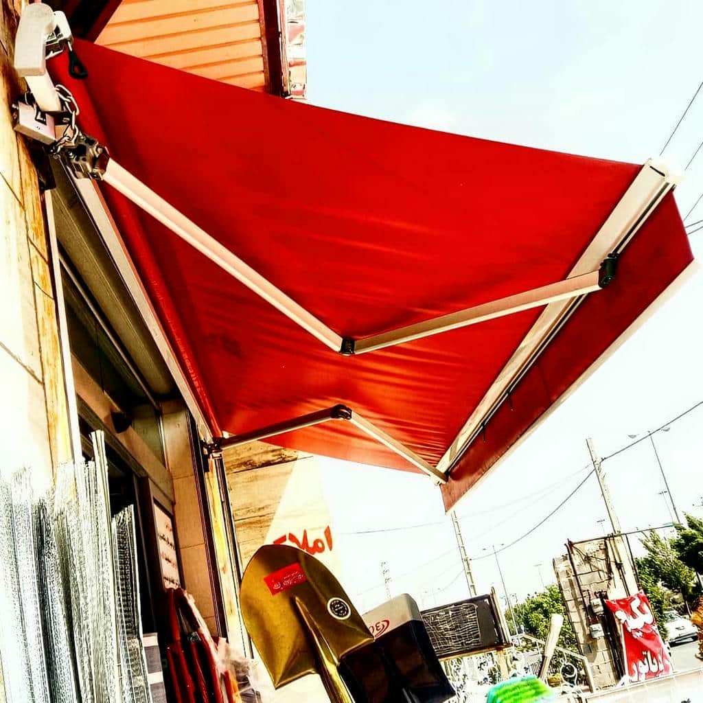 خرید سایبان برقی پارچه ضد UV در رشت