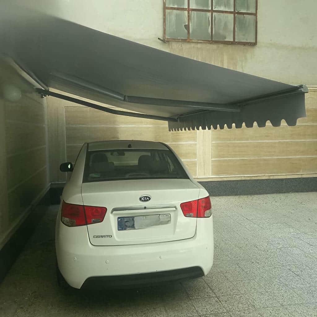سایبان برقی در ساری