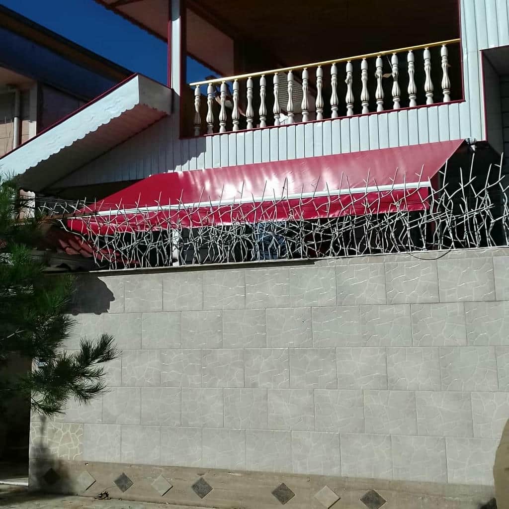 خرید سایبان برقی بازویی در بومهن