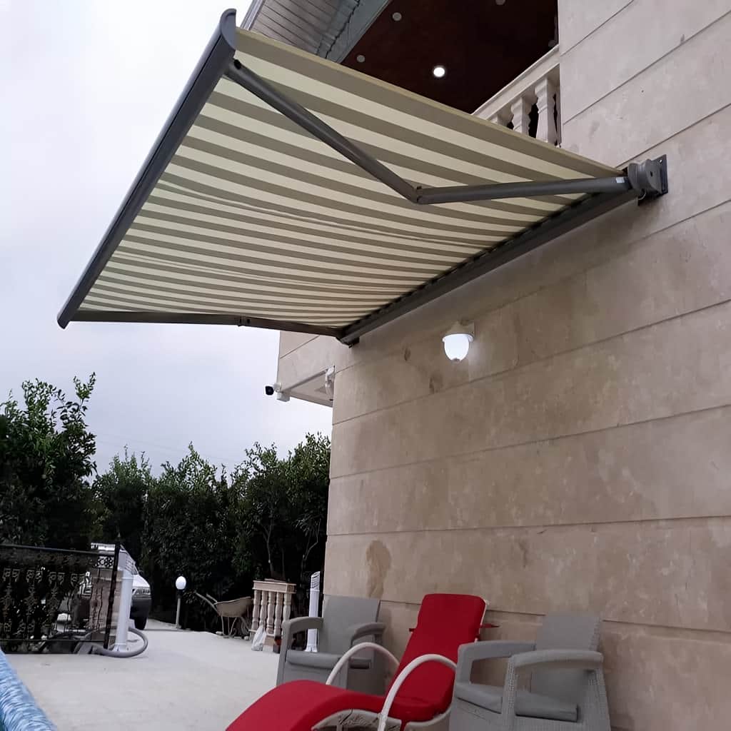 کارخانه سایبان برقی پارچه ضد UV در اردبیل