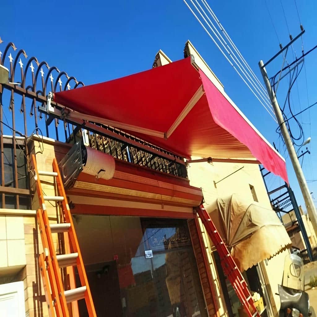 سایبان برقی در اردبیل
