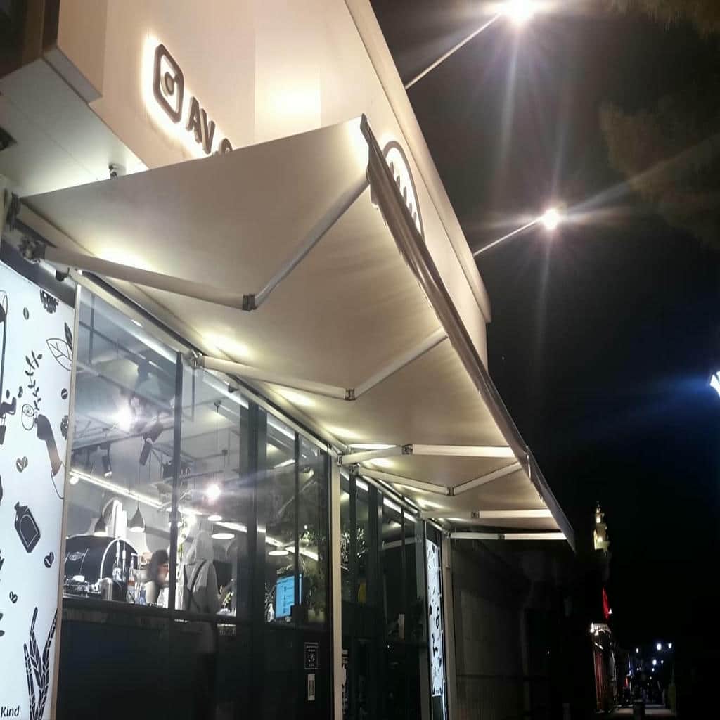 سایبان برقی در مشهد