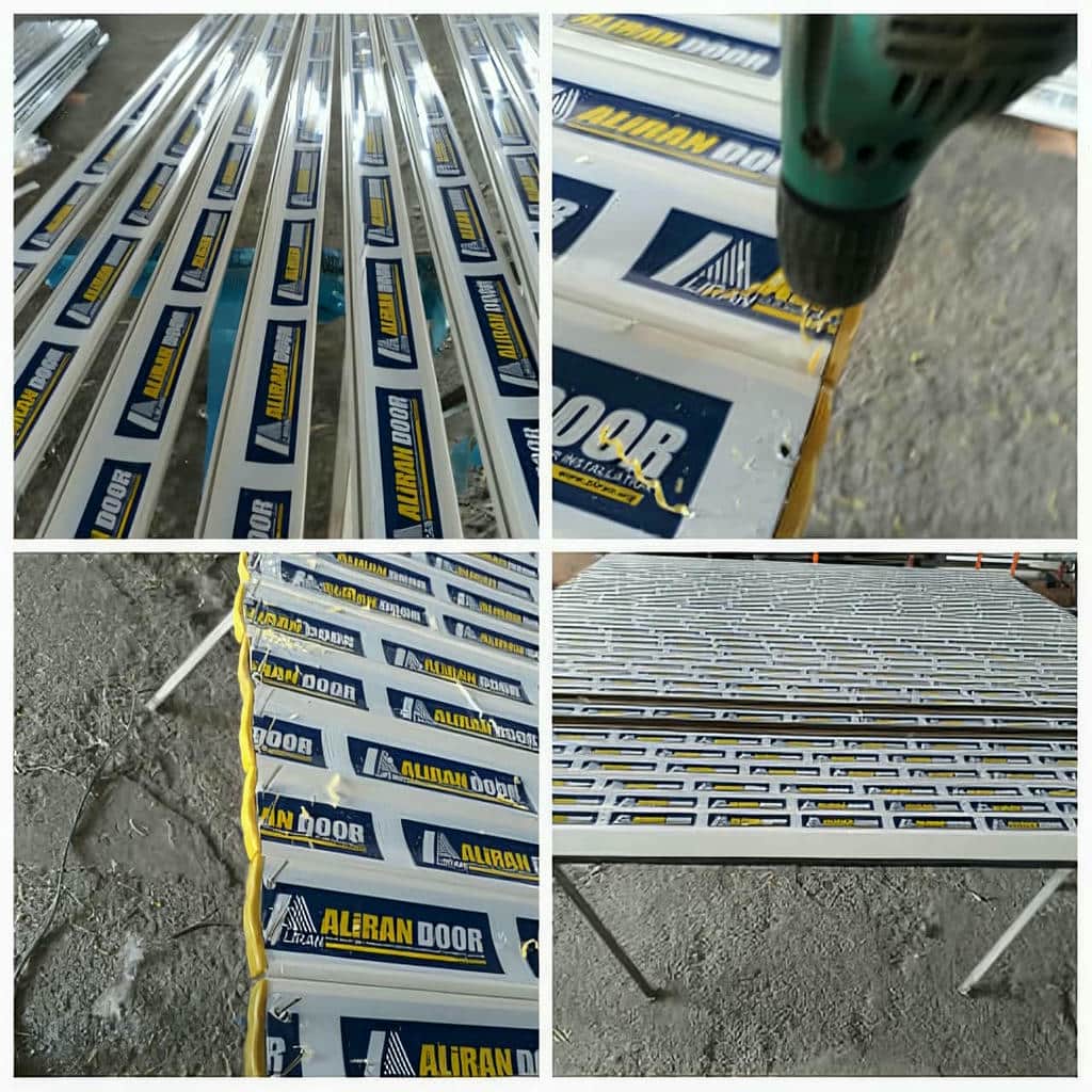 نصب کرکره برقی پارکینگ در بندر بوشهر