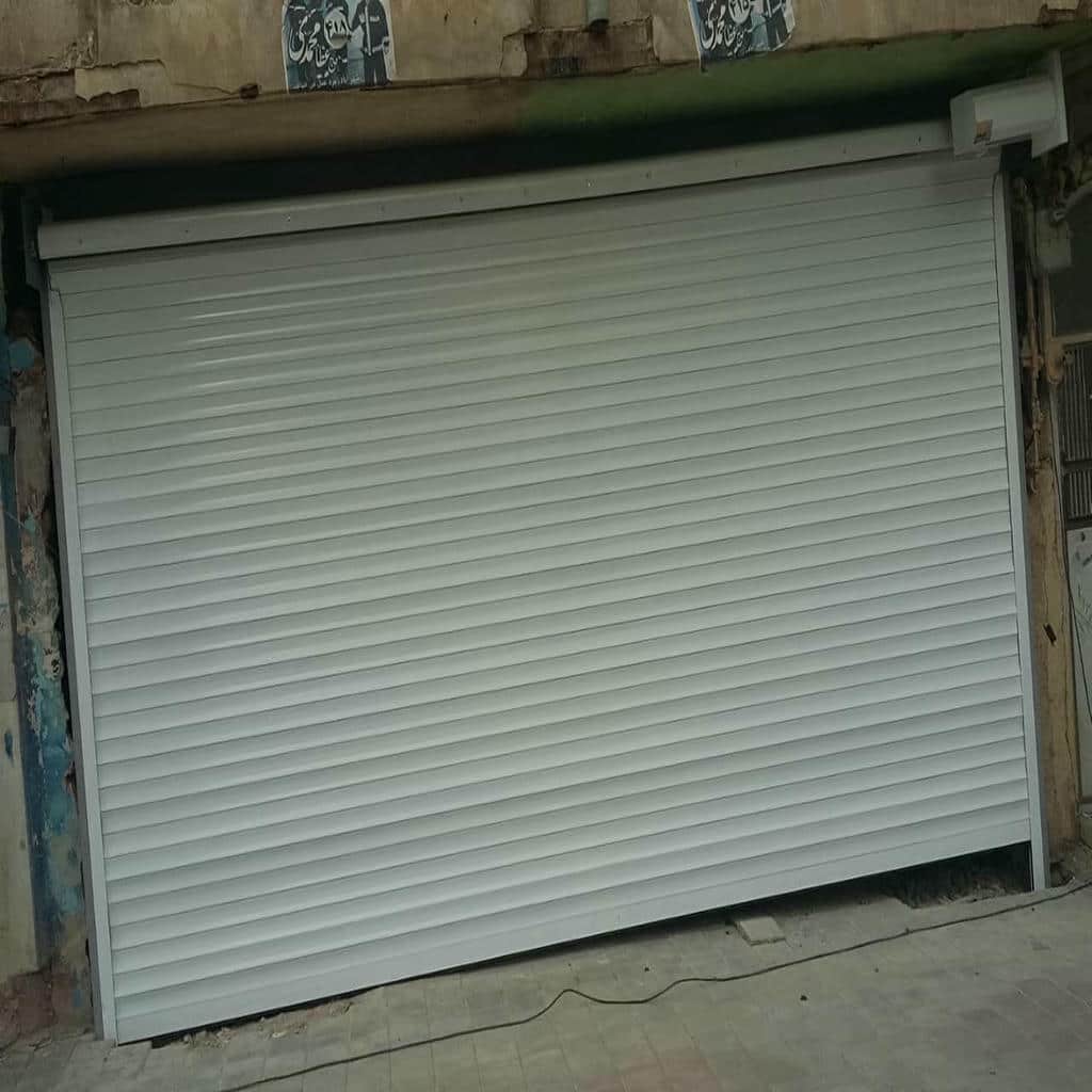 نصب کرکره برقی پارکینگ در عظیمیه کرج