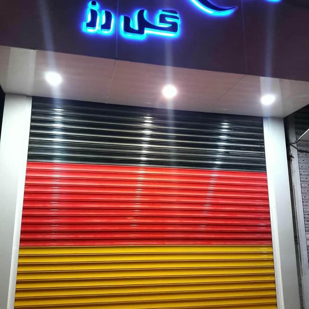 نصب کرکره برقی پارکینگ در ایلام