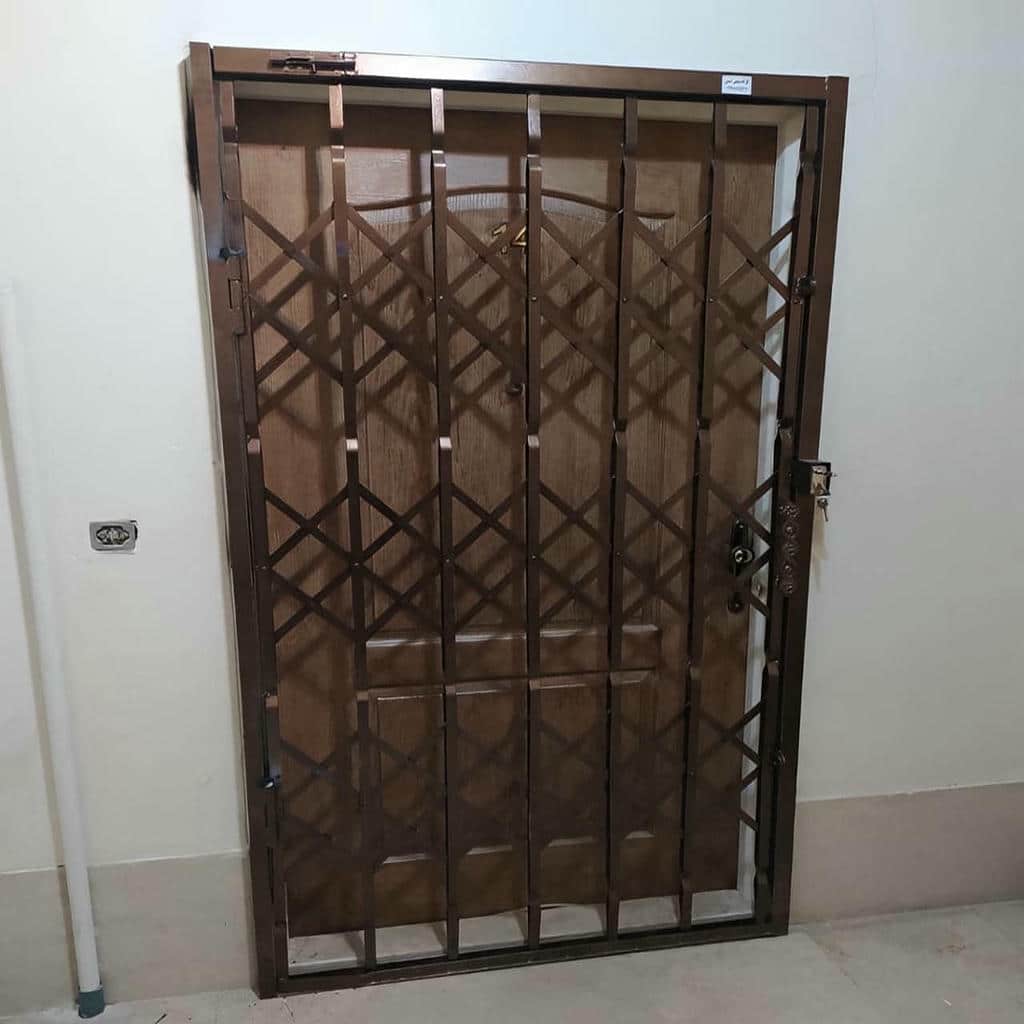 خرید درب حفاظ آکاردئونی قفل ضدبرش در بندر دیلم
