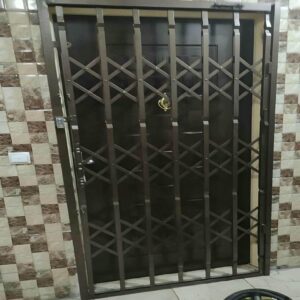 درب حفاظ آکاردئونی در آبسرد