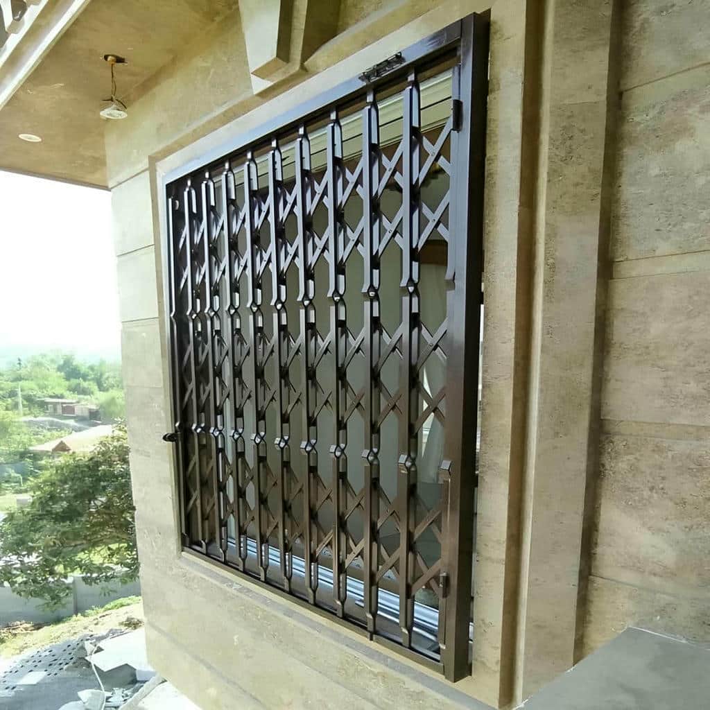 قیمت درب حفاظ آکاردئونی ضخامت پروفیل در بندر لنگه