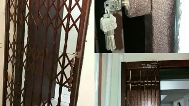 درب حفاظ آکاردئونی در ارومیه