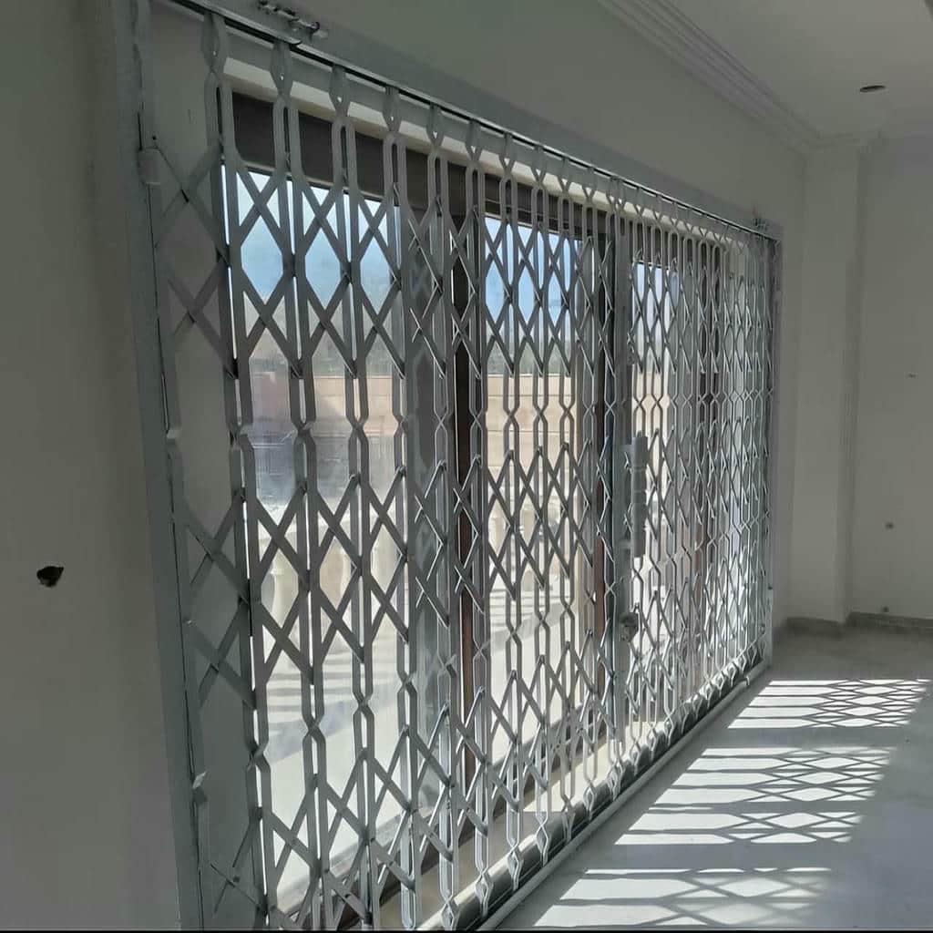 قیمت درب حفاظ آکاردئونی تسمه تقویتی در دماوند