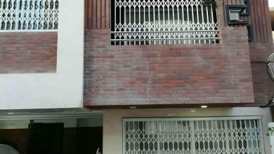 درب حفاظ آکاردئونی در ایلام