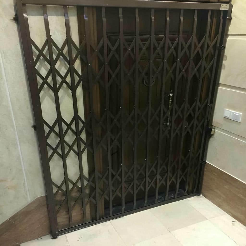 قیمت درب حفاظ آکاردئونی سه گل در بومهن