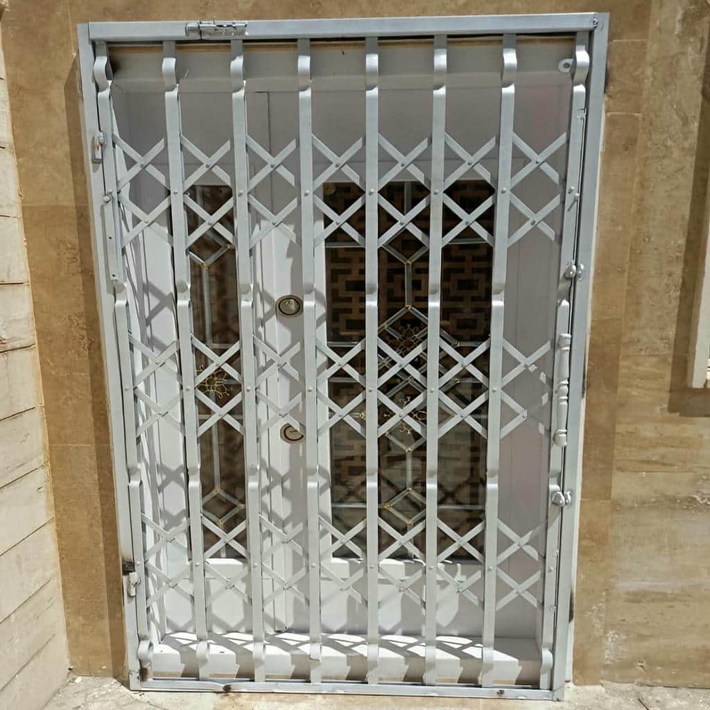 قیمت درب حفاظ آکاردئونی سه گل در گنبدکاووس