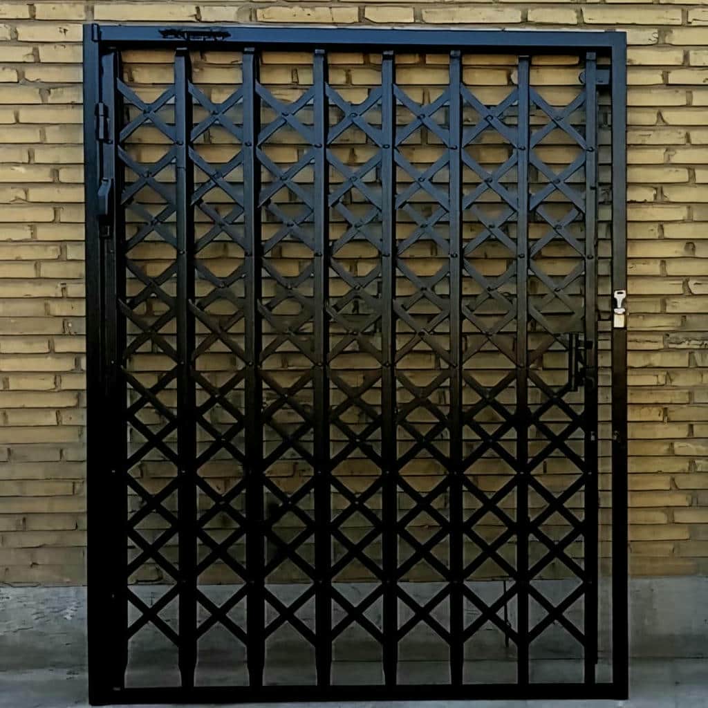 قیمت درب حفاظ آکاردئونی ضخامت پروفیل در آبادان