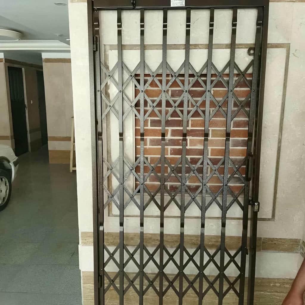 خرید درب حفاظ آکاردئونی دوگل در اهواز