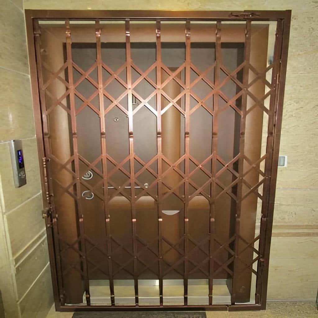 قیمت درب حفاظ آکاردئونی سه گل در بندر انزلی