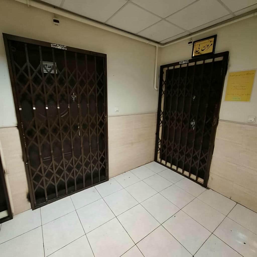 خرید درب حفاظ آکاردئونی دوگل در سیرجان