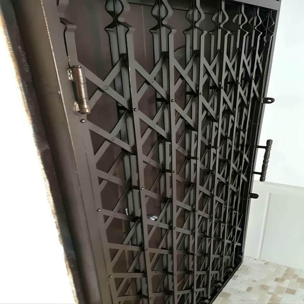 خرید درب حفاظ آکاردئونی دوگل در آمل
