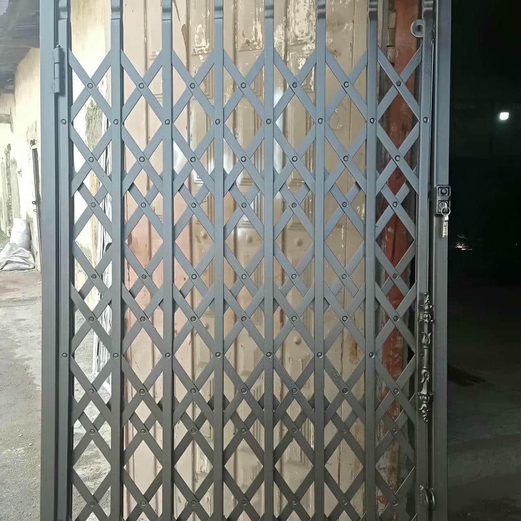 قیمت درب حفاظ آکاردئونی ضخامت پروفیل در کرمان