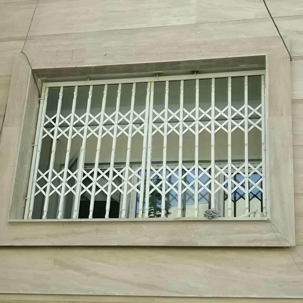 خرید درب حفاظ آکاردئونی دوگل در ایرانشهر