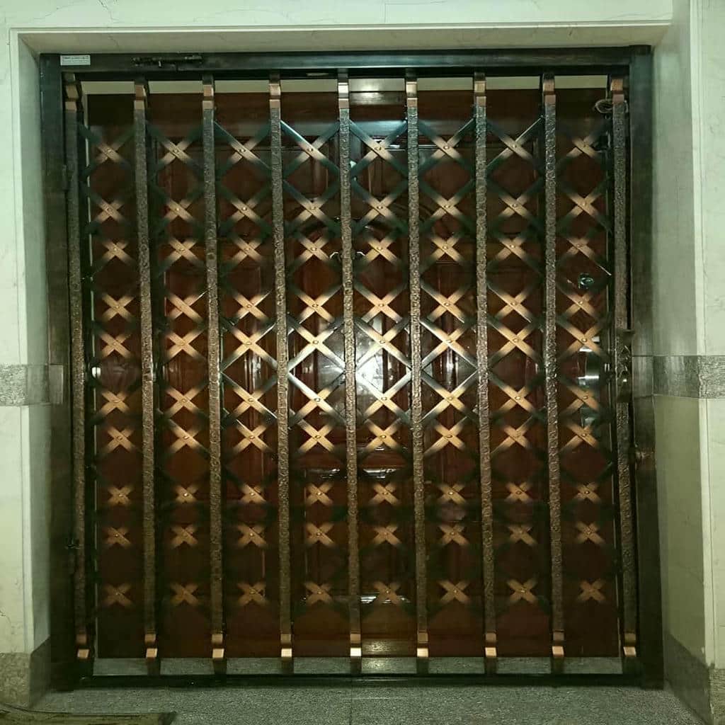 کارخانه درب حفاظ آکاردئونی ریل استاندارد در استان خوزستان