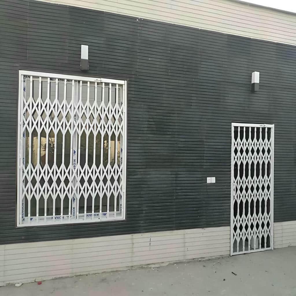قیمت درب حفاظ آکاردئونی ضدسرقت در کیش
